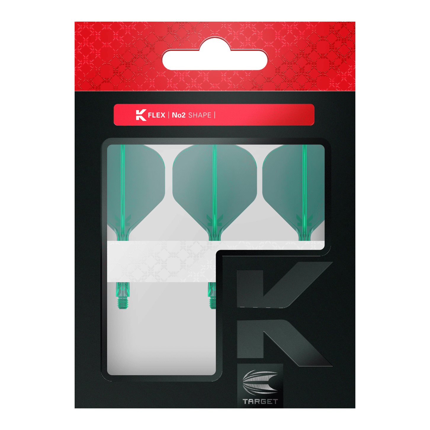 Target K-Flex No2 Standard Flight System - Green