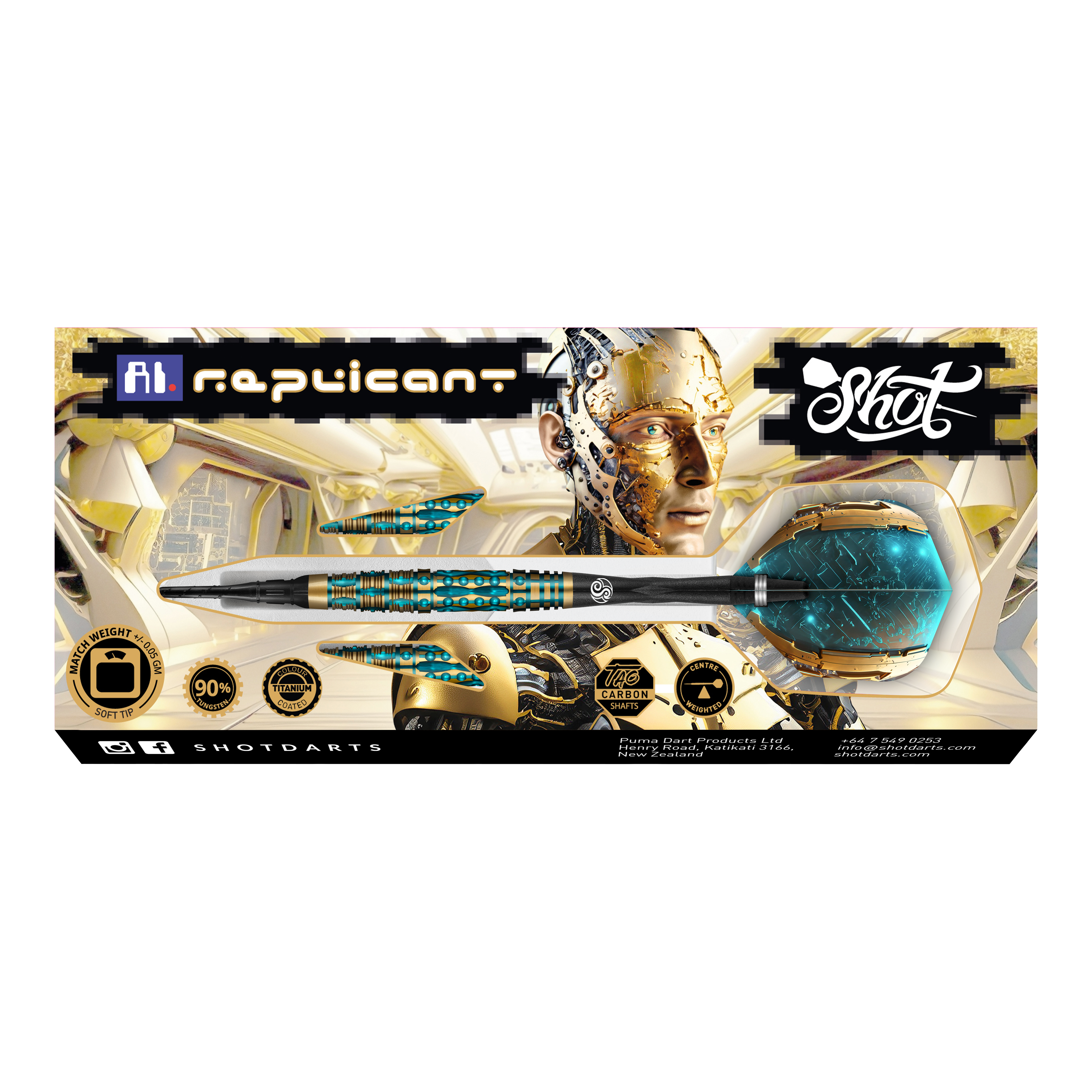 Shot AI Replicant Soft Darts - 20g