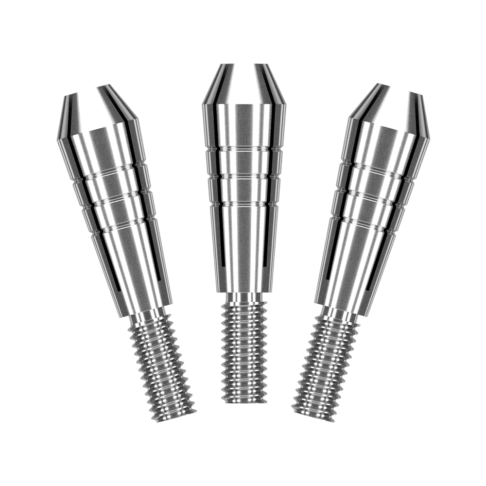 Target Power Titanium Shafts Ersatztops - Silber