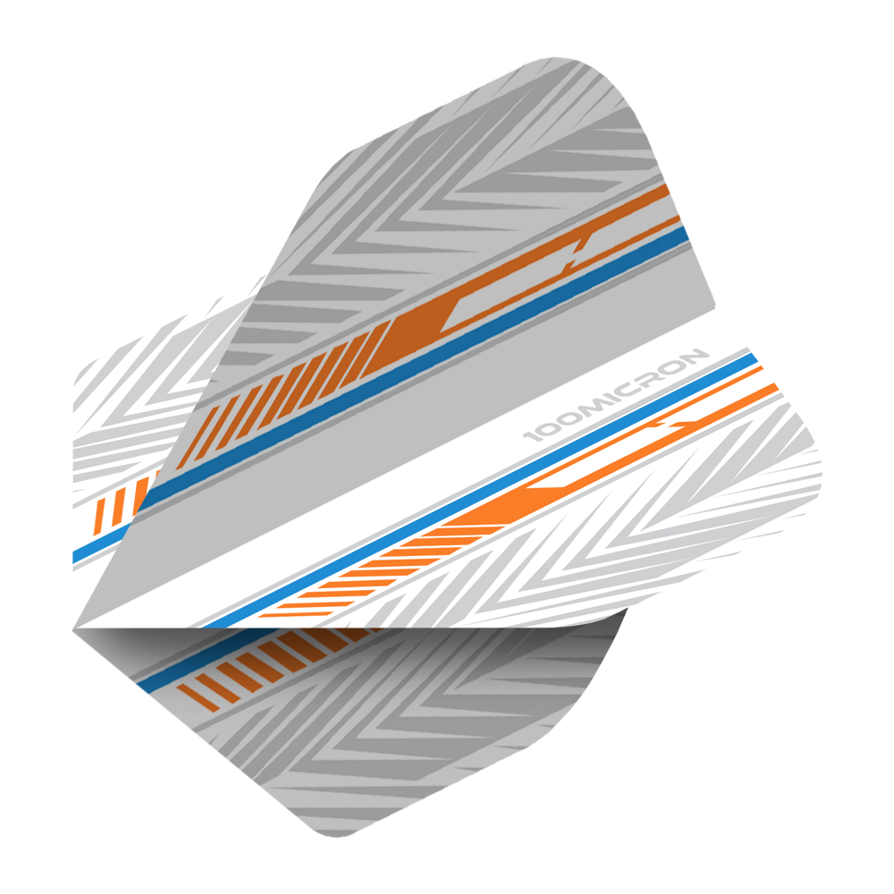 Pentathlon White Orange Blue No2 Standard Flights