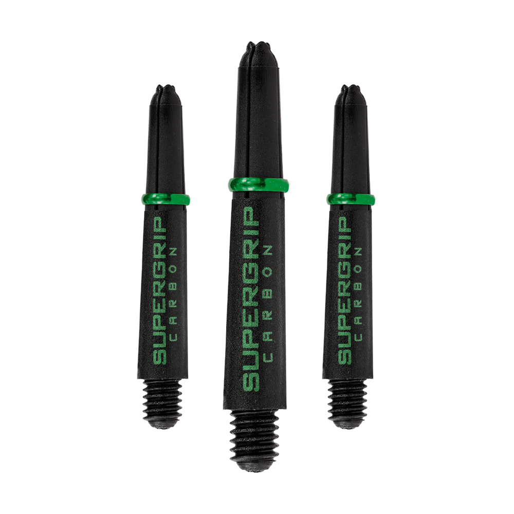 Harrows Supergrip Carbon Shafts - Green