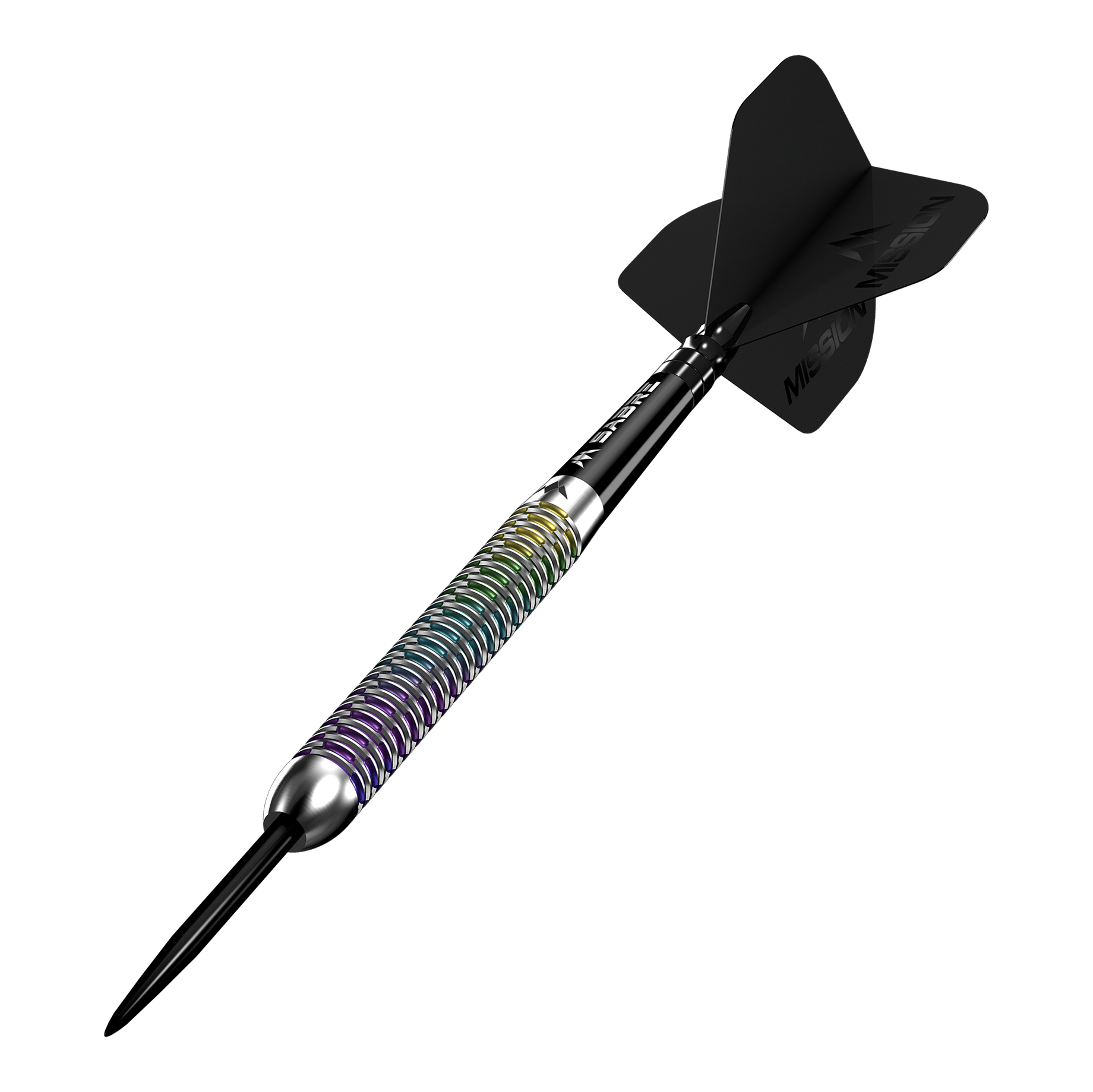 Mission Kaleidos Steeldarts Abgebildet sind die Mission Kaleidos Steeldarts. Diese farbenfrohen Dartpfeile sind für den professionellen Einsatz geeignet.