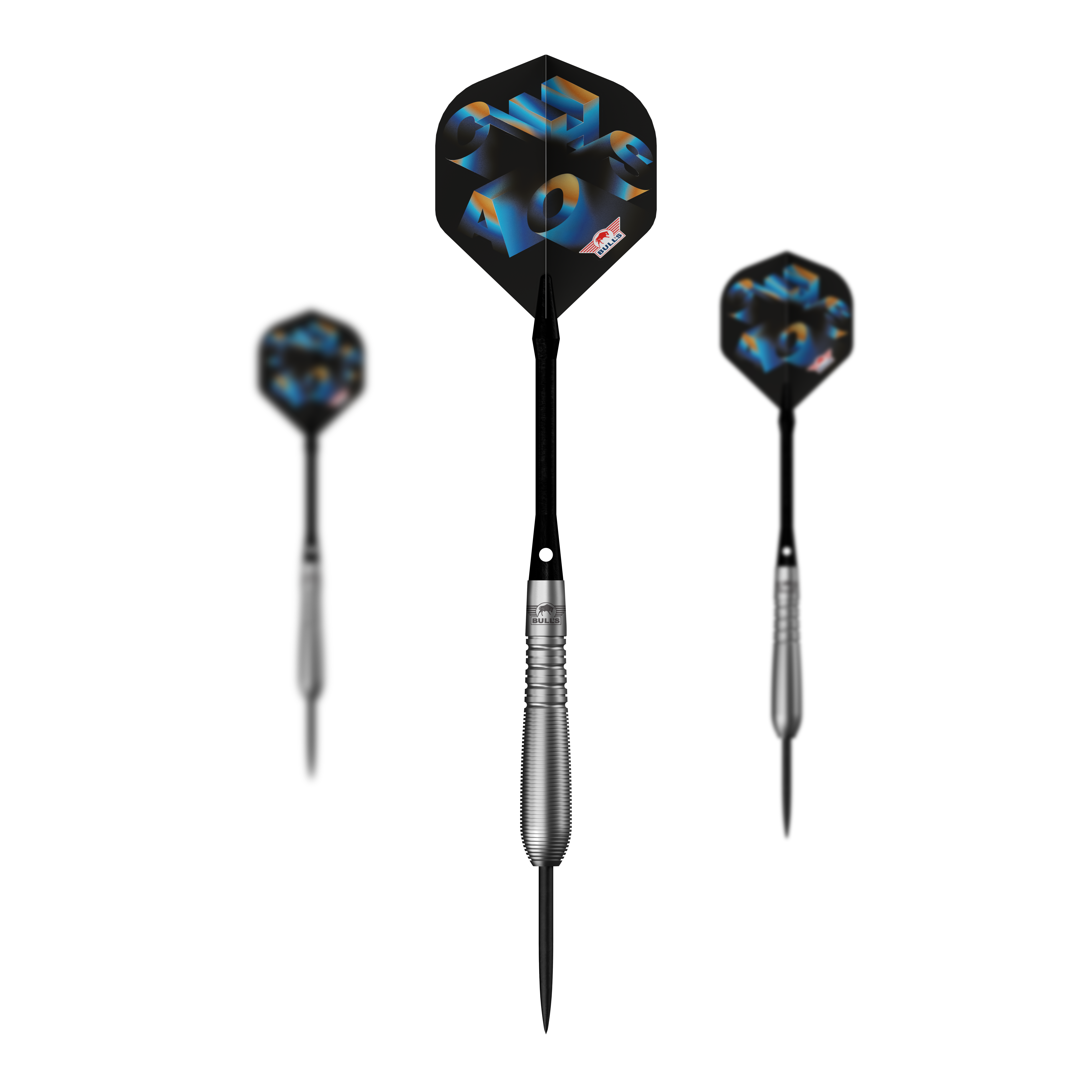 Bulls NL Chaos Blue Steel Darts - 23g