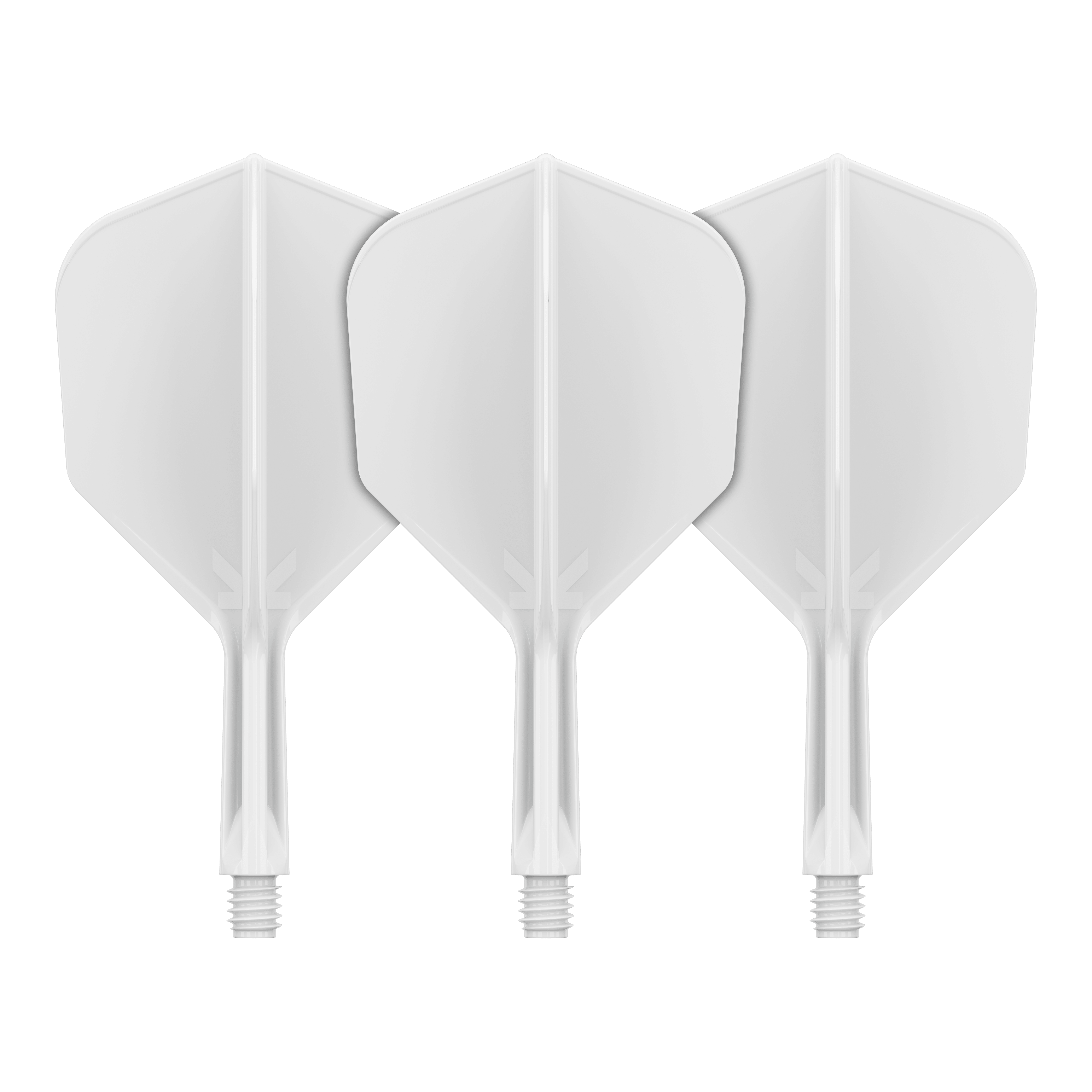 Target K-Flex No6 Flight System - White Abgebildet ist das Flight-System Target K-Flex No6 in Weiß mit einer Länge von 19 mm. Diese Komponente wird für Dartpfeile verwendet.
