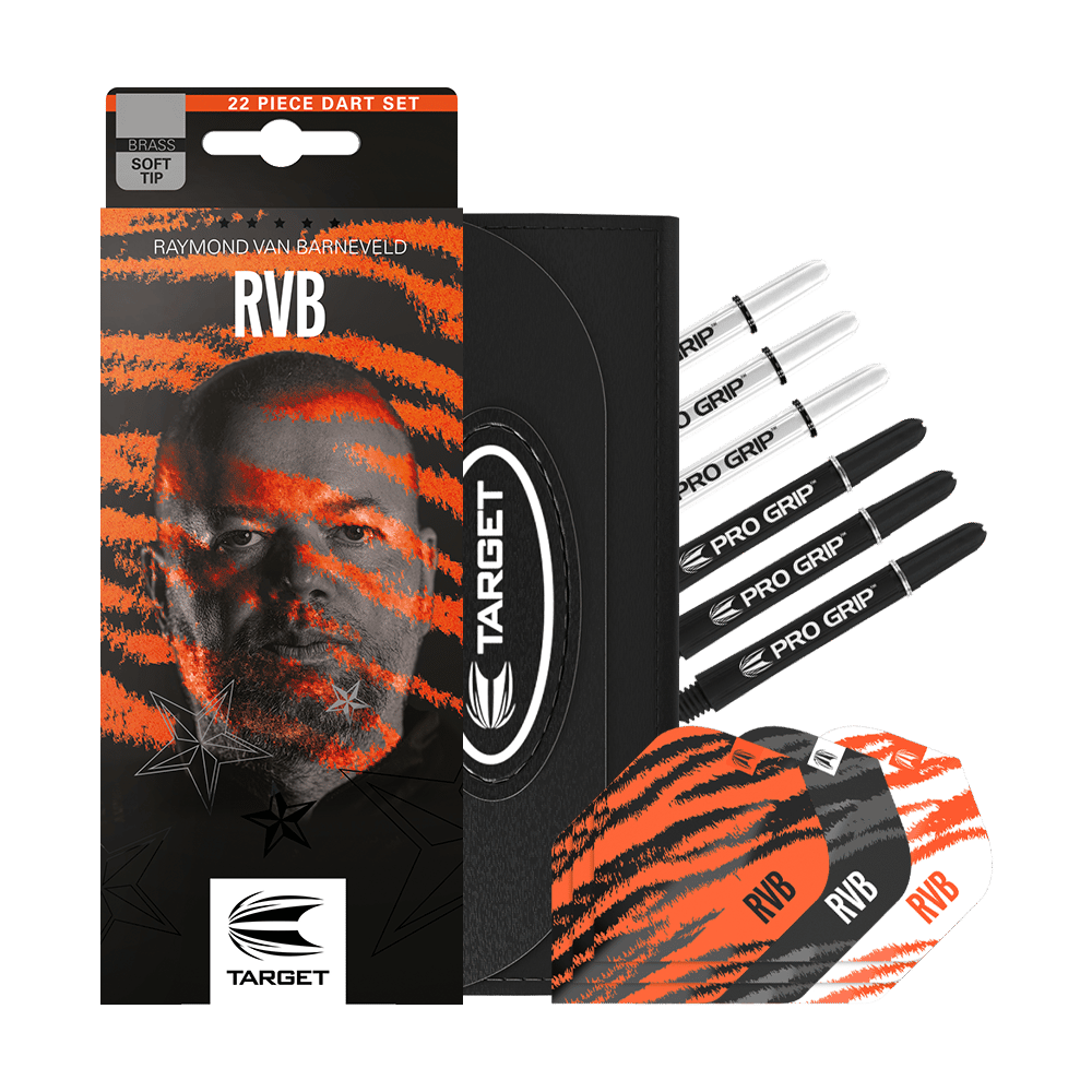 Target Raymond Van Barneveld Brass Soft Darts - 18g