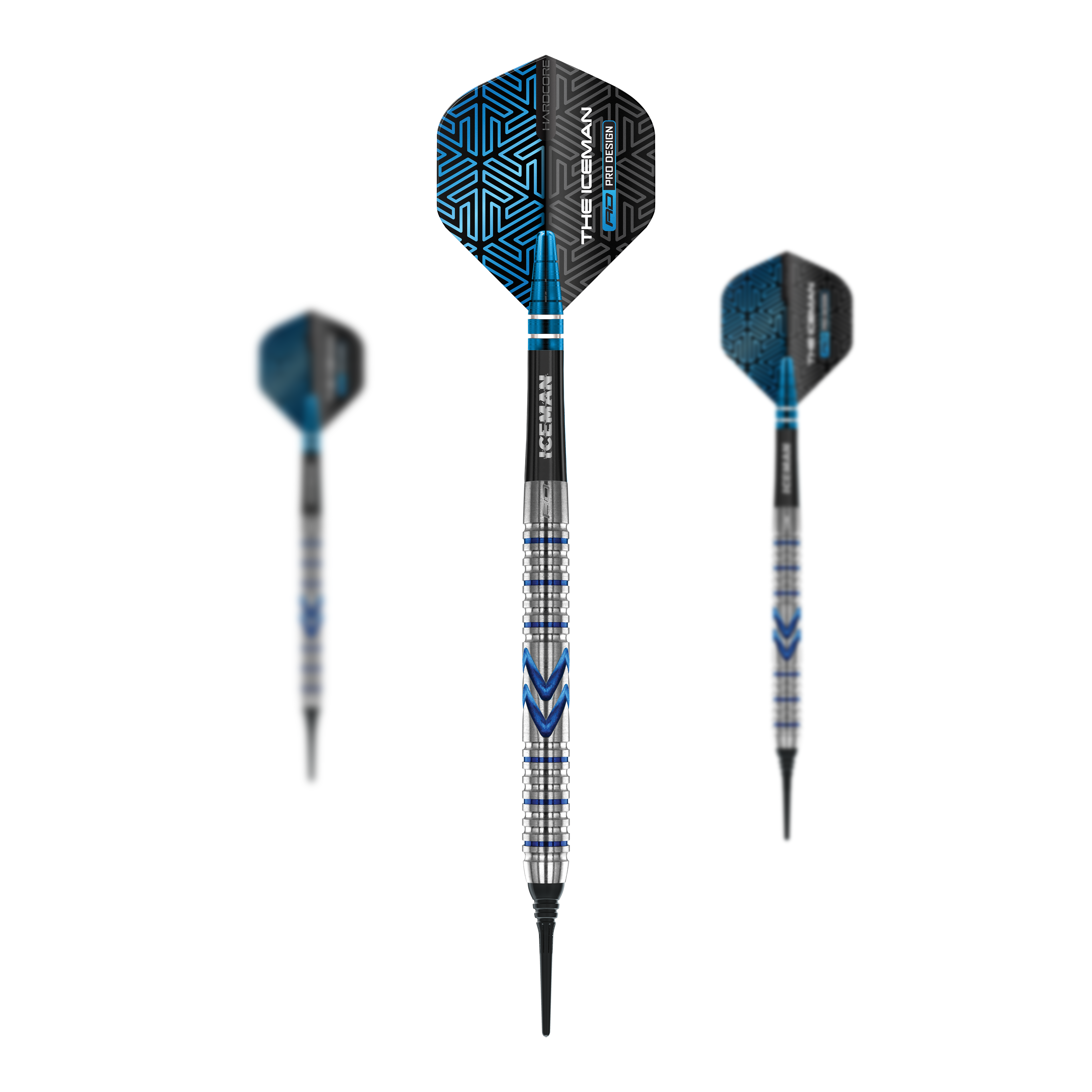 Red Dragon Gerwyn Price Iceman Midnight Edition Soft Darts - 20g