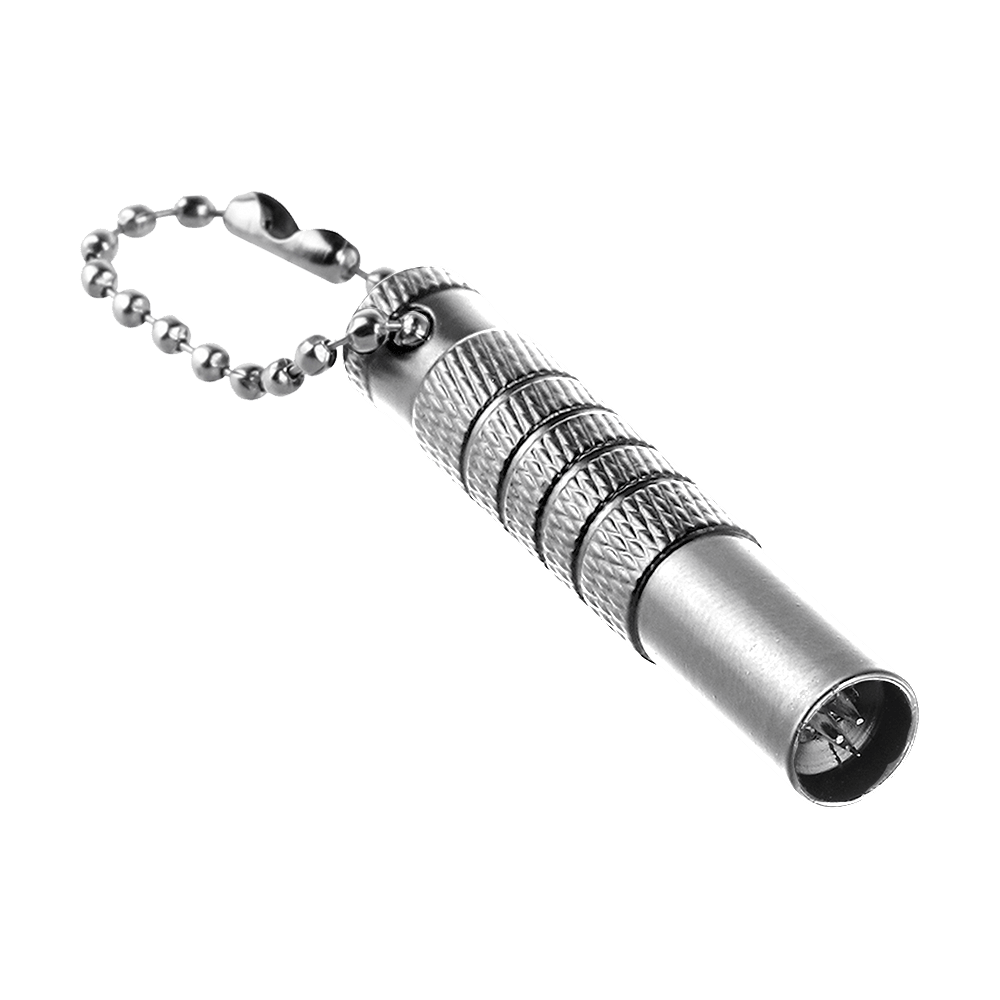 Bullet shaft residue remover Das Bild zeigt einen Bullet Shaftrest Entferner in Silber. Das Produkt wird zur Entfernung von Shaftrests an Dartpfeilen verwendet.