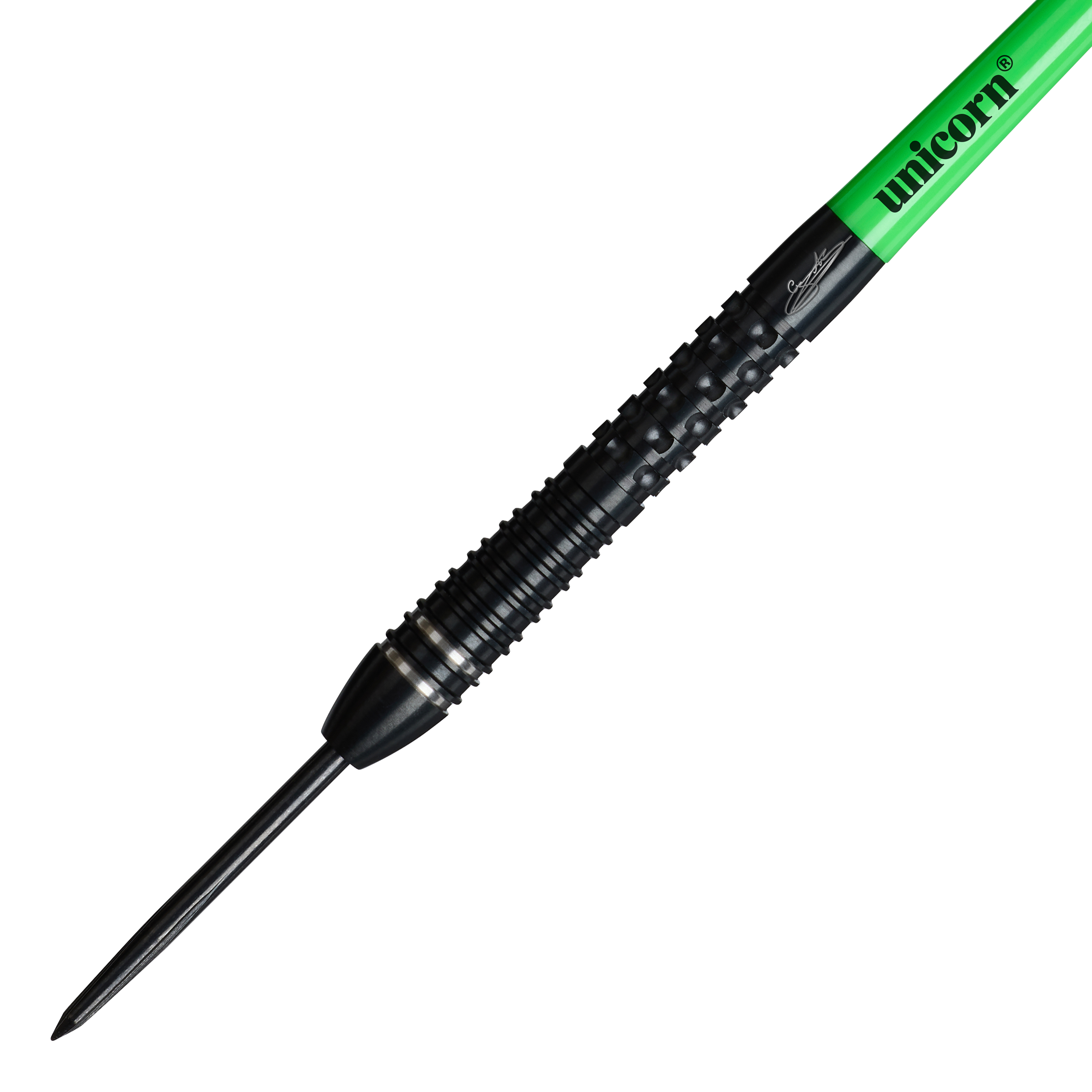 Unicorn Wraith Gary Anderson Phase 6 Steel Darts Dies ist ein Bild der Unicorn Wraith Gary Anderson Phase 6 Steeldarts. Die Darts sind für Präzision und Leistung entwickelt.
