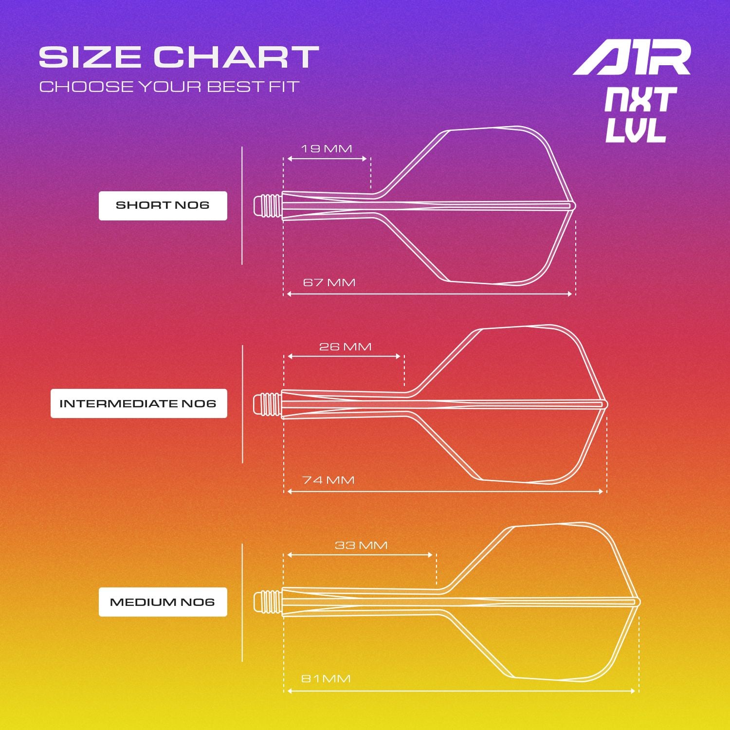 GOAT A1R No6 Flight Shaft System - Green Auf dem Bild befindet sich das GOAT A1R No6 Flight-Shaft-System in Neon Gelb. Es ist ein Bestandteil für Dartpfeile.