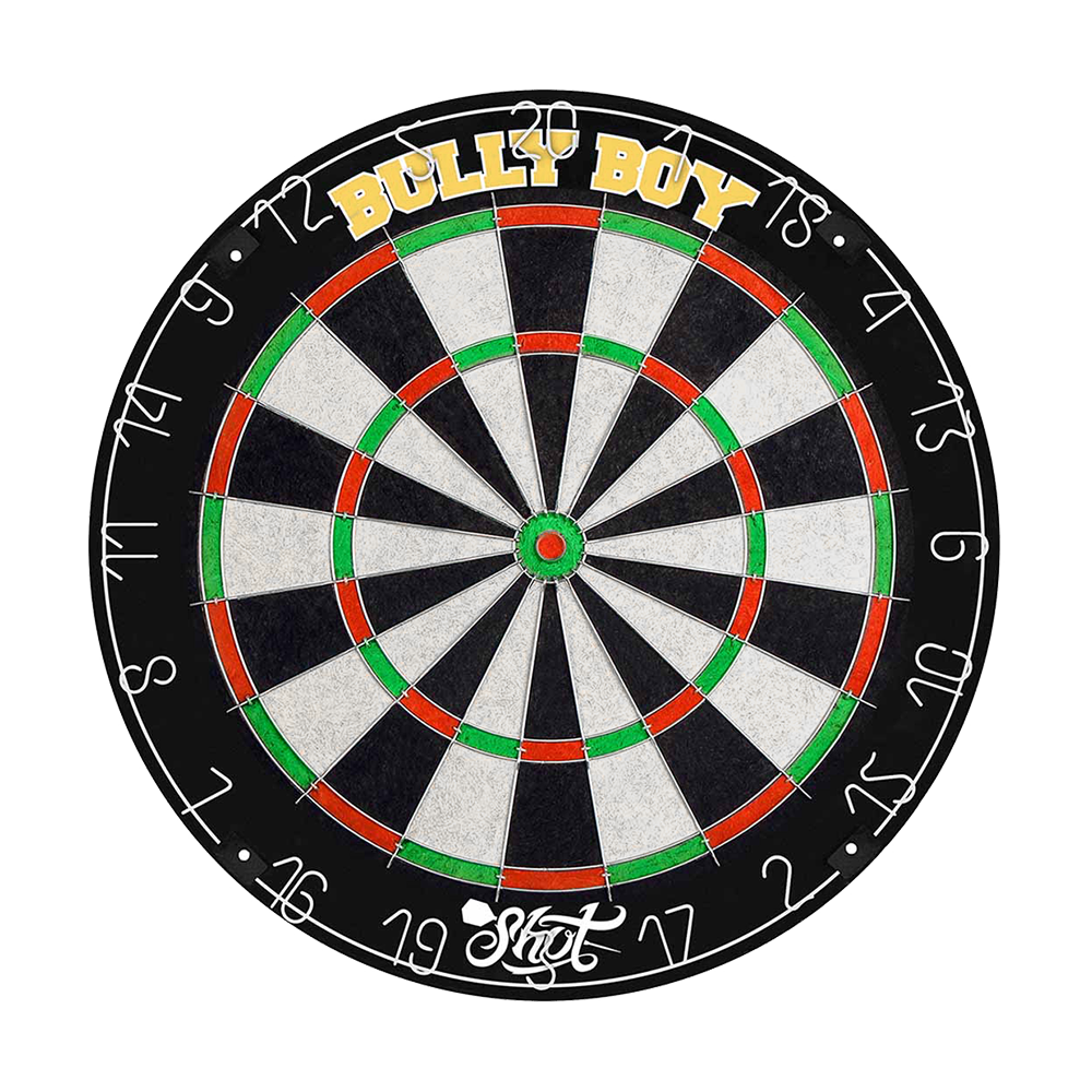 Shot Michael Smith Dartboard Cabinet Set