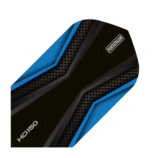 HD 150 Pentathlon Flights Black/Blue Slim