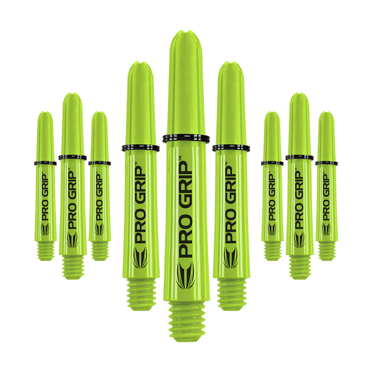 Target Pro Grip Shafts - 3 Sets - Lime Green