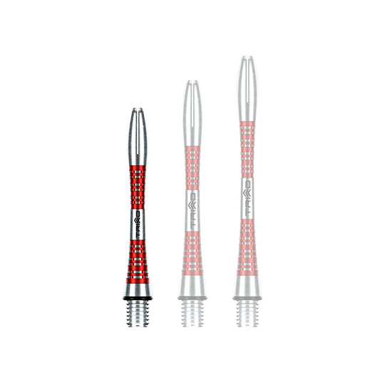 Winmau Triad Aluminium Shafts - Rot