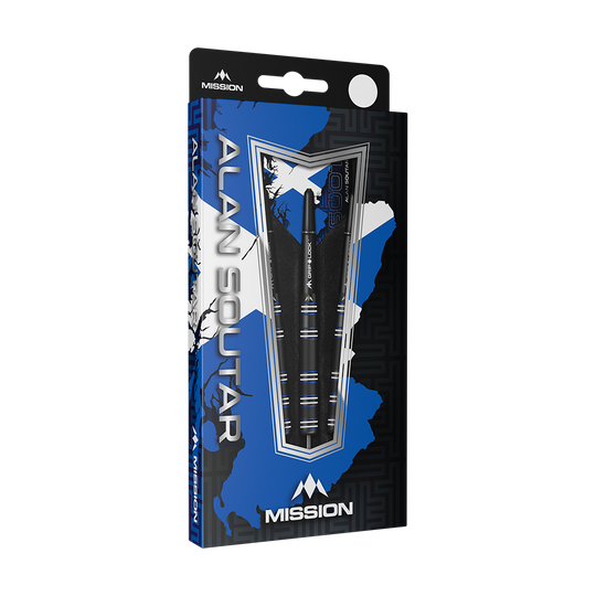 Mission Alan Soutar Black Titanium Steeldarts - 24g