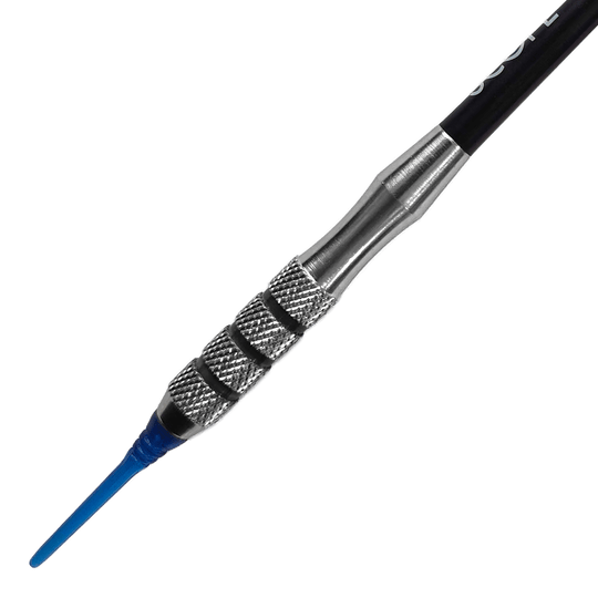 Das Bild zeigt die McDart Scottish Cross Brass Softdarts mit 18g Gewicht. Die Darts verfügen über ein schottisches Kreuz Design und sind für Softdart geeignet.