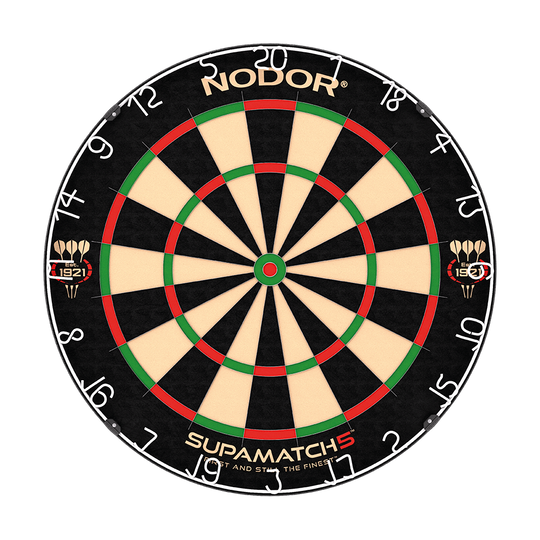 Nodor Supamatch 5 steel dart board