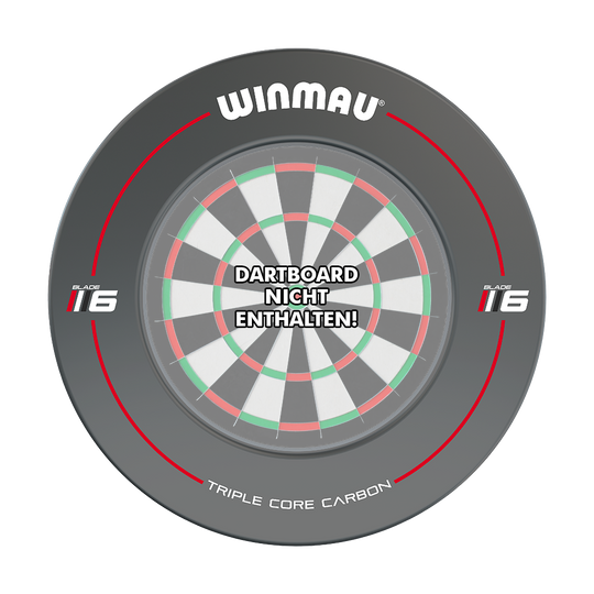 Winmau Dartboard Surround Blade 6 Design - Grey