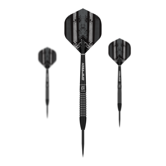 GOAT Sprocket MKIII Bomb steel darts Das Bild zeigt das Set GOAT Sprocket MKIII Bomb Steeldarts. Abgebildet sind mehrere Dartpfeile als Set.