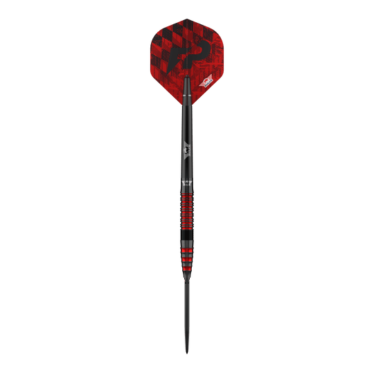Bulls NL Florian Price 90 Convertible Point Steeldarts Abgebildet ist das Set Bulls NL Florian Preis 90 Convertible Point Steeldarts. Die Darts wirken hochwertig.