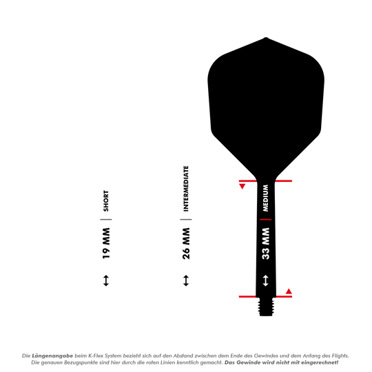 Target K-Flex No6 Flight System - Black