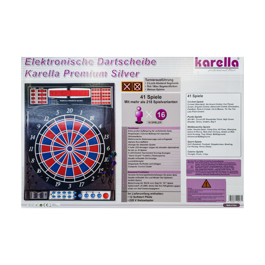 Dart machine Karella Premium Silver