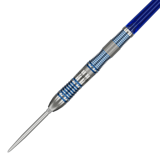 Target Japan Mizu Series 02 Swiss Point Steel Darts Auf dem Bild sind die Target Japan Mizu Series 02 Swiss Point Steeldarts zu sehen. Diese Darts stammen aus der Mizu Serie von Target.