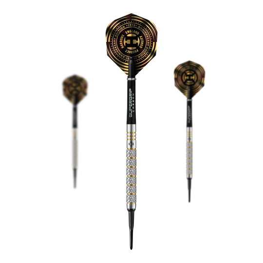 Harrows Anniversary Edition Boxer Parallel Softdarts - 18g