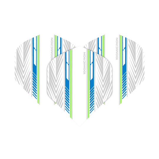 Pentathlon White Blue Green No2 Standard Flights