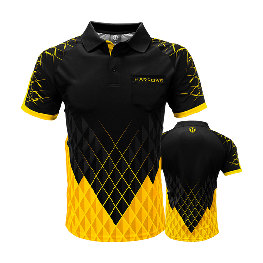 Harrows Paragon Dart Shirt - Yellow