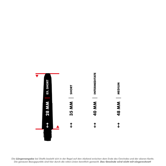 Nylon Shafts - Black