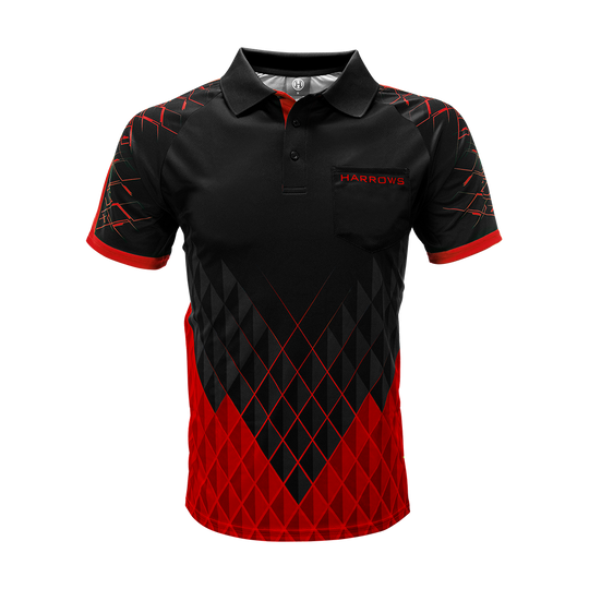 Harrows Paragon Dart Shirt - Red