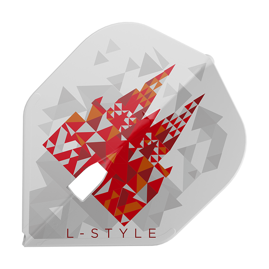 L-Style Florian Hempel Signature V2 L1PRO White Flights im Detail abgebildet. Das Produkt ist für den professionellen Dartspieler entwickelt.