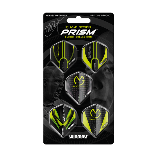 Winmau MvG Prism Flight Collection