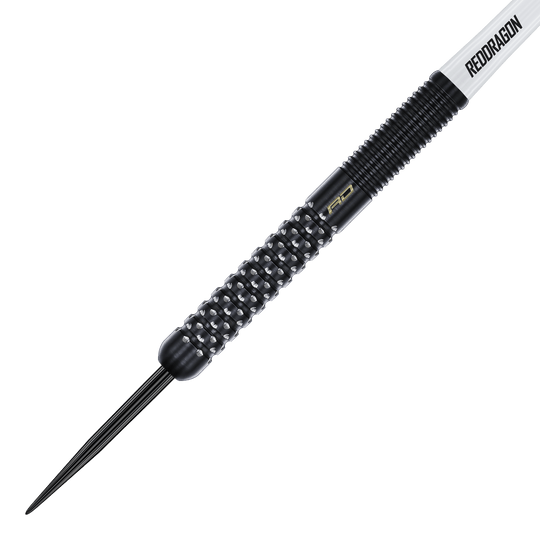 Red Dragon Bullhitters V1 Steeldarts - 23g ist auf dem Foto abgebildet. Das Produkt ist ein hochwertiger Steeldart mit 23 Gramm Gewicht.