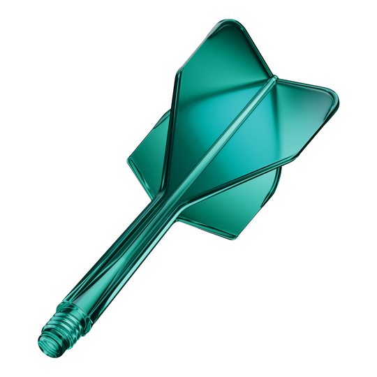 GOAT A1R No6 Flight Shaft System - Green Abgebildet ist das GOAT A1R No6 Flight-Shaft-System in Grün. Dieses Produkt ist für den Einsatz im Dartsport geeignet.