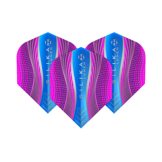 Harrows Silika Lumen Purple Blue No6 Flights