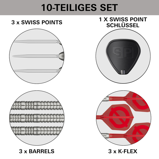 Target Group O 03 Swiss Points Steel Darts Target Group O 03 Swiss Points Steel Darts