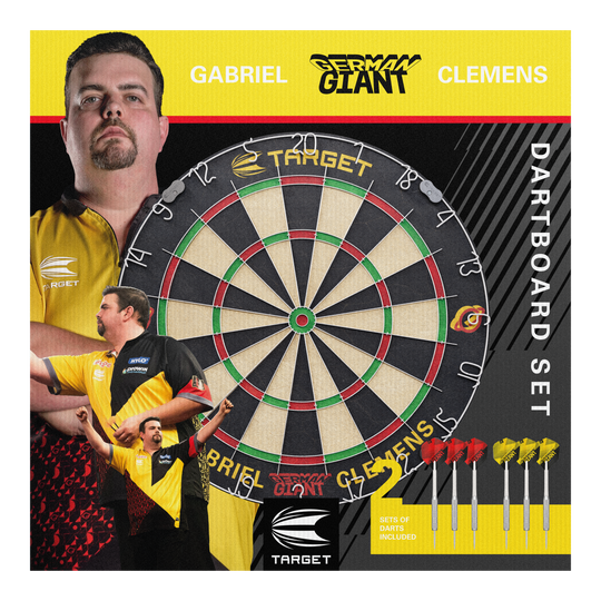 Target Gabriel Clemens Steeldartboard Set