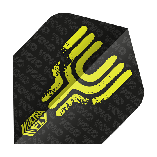 Unicorn Ultrafly 100 YOLO Yellow Plus 4 Motif Flights