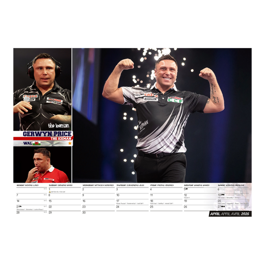 Darts Calendar 2025