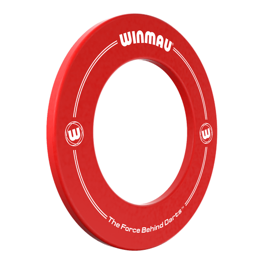 Winmau Dartboard Surround Auf dem Bild ist ein Dartboard Surround in Rot dargestellt. Dies ist das Winmau Dartboard Surround.