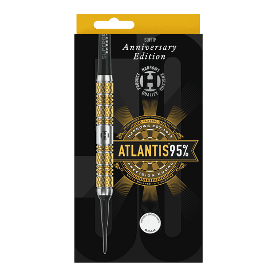 Harrows Anniversary Edition Atlantis Softdarts - 18g