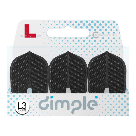 L-Style Flights Dimple Champagne L3PRO Shape