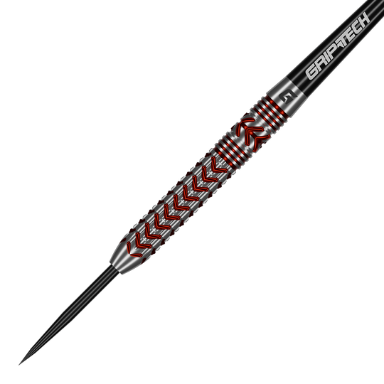 Hier sieht man die GOAT Curveball Steeldarts. Das Produkt ist aus nächster Nähe fotografiert.