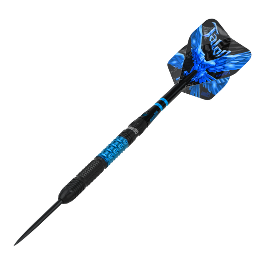 One80 Talon T1 steel darts Das Bild zeigt die One80 Talon Steeldarts. Es handelt sich um präzise gefertigte Steeldarts für anspruchsvolle Spieler.