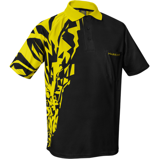 Harrows Rapide Dartshirt - Gelb