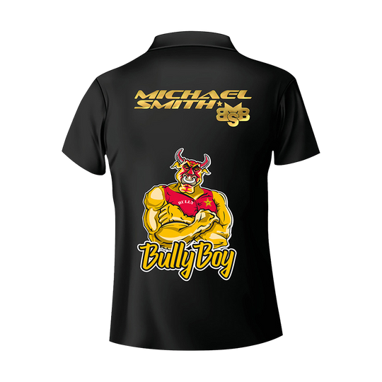 Shot Michael Smith Bully Boy dart shirt