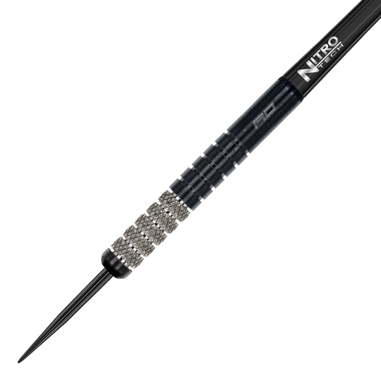 Dies ist das Produkt Red Dragon Rob Owen Stack Attack Steedarts - 22g. Abgebildet sind Steeldarts aus der Stack Attack Serie.