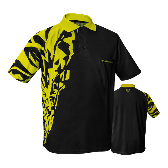 Harrows Rapide Darts Shirt - Yellow