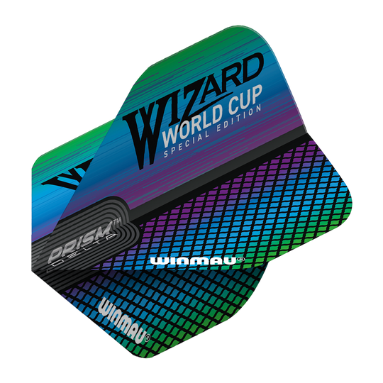 Winmau Prism Delta Wizard Rainbow Standard Flights